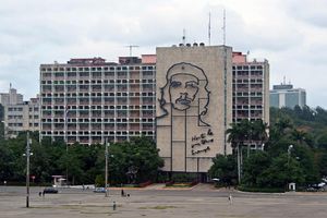 Mural del Che Guevara, Vedado
