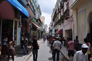 Calle Obispo, La Habana